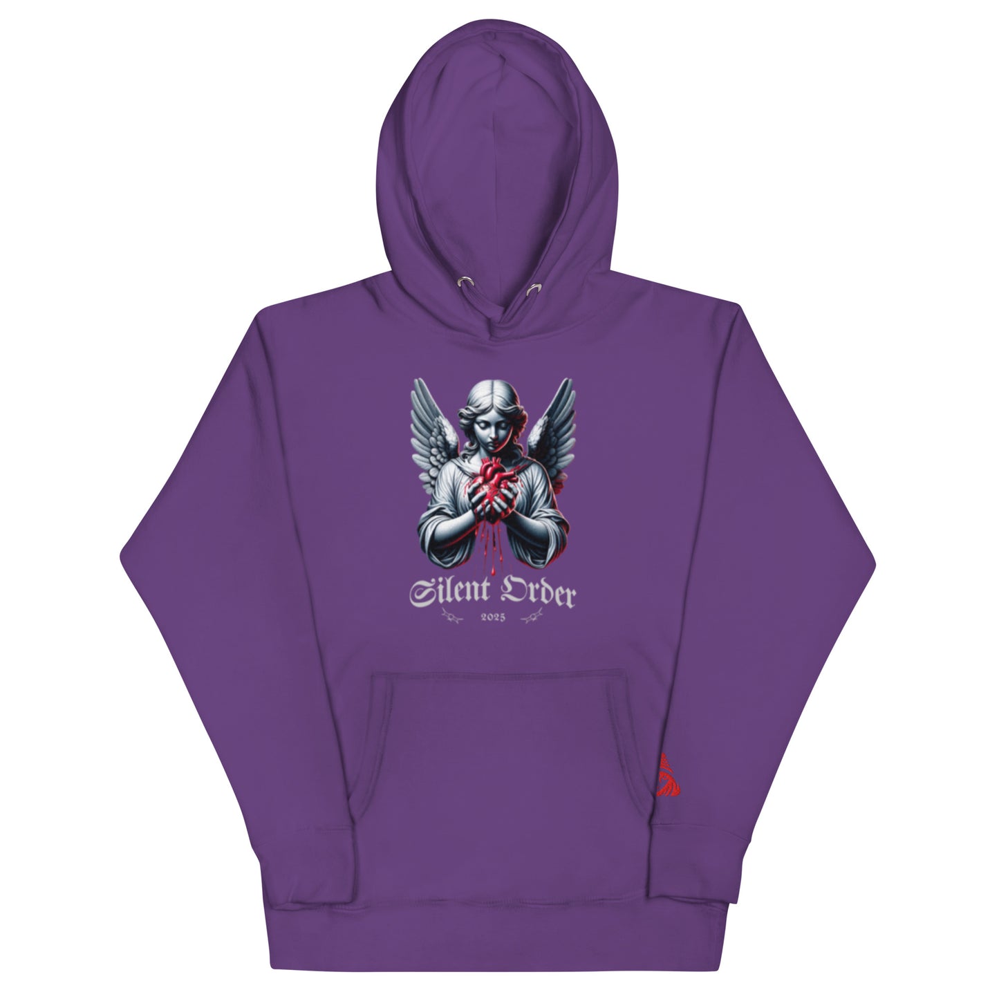 Angel Heart Limited Edition Premium Luxury Graphic Hoodie - Red Logo Series
By Silent Order Apparel Brand - Unisex