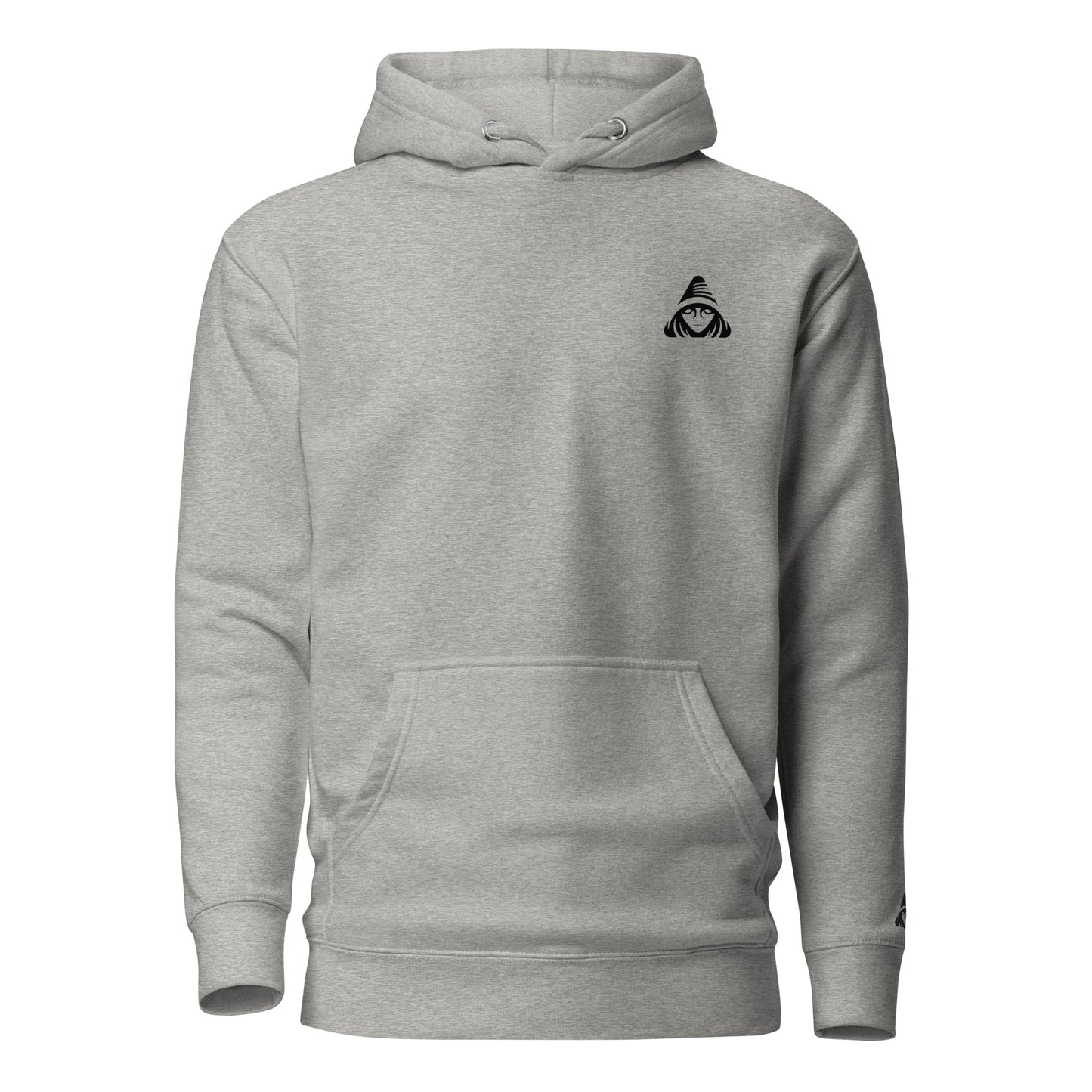 Signature Logo Series Premium Luxury Pullover Hoodie w/ Small Logo On The Front - Unisex - Signature Logo Series