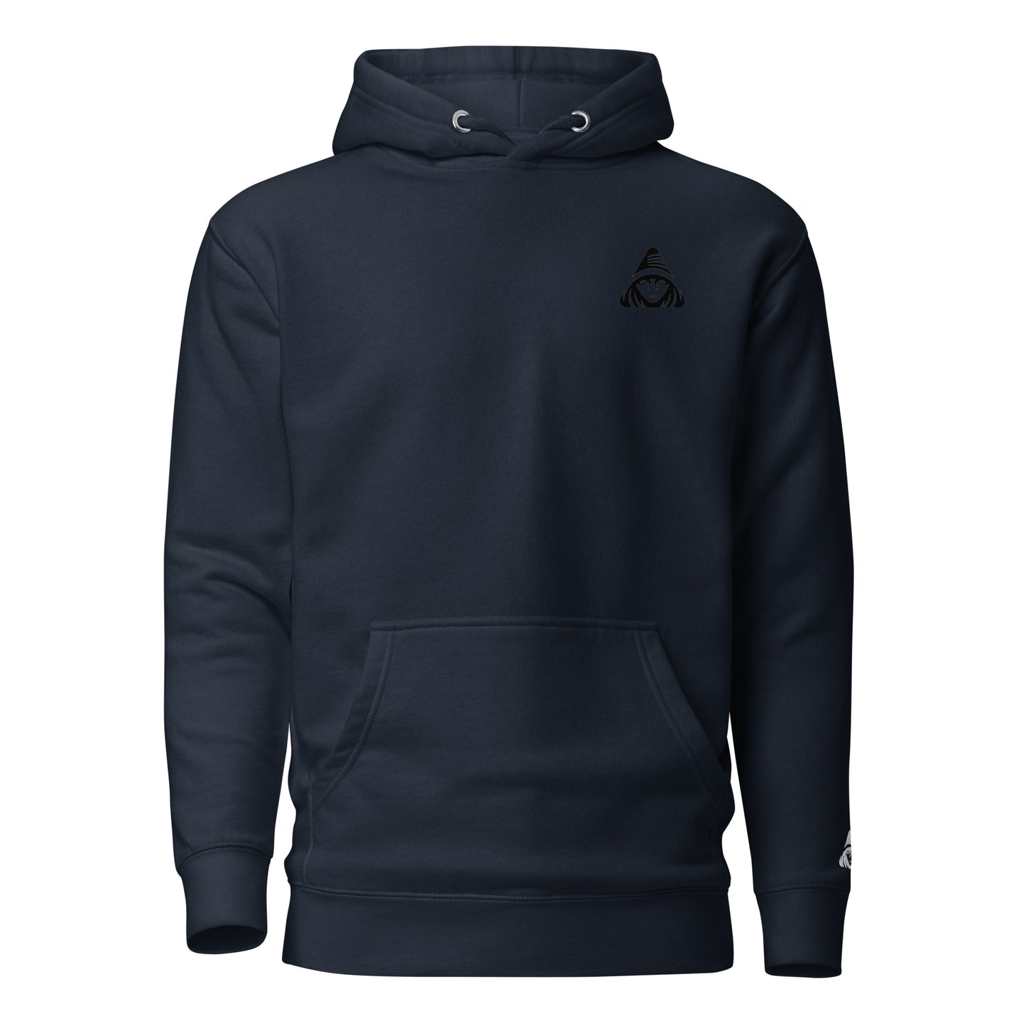 Hide and Seek Limited Edition Premium Luxury Back Graphic Hoodie - White Logo Series - By Silent Order Apparel Brand - Unisex