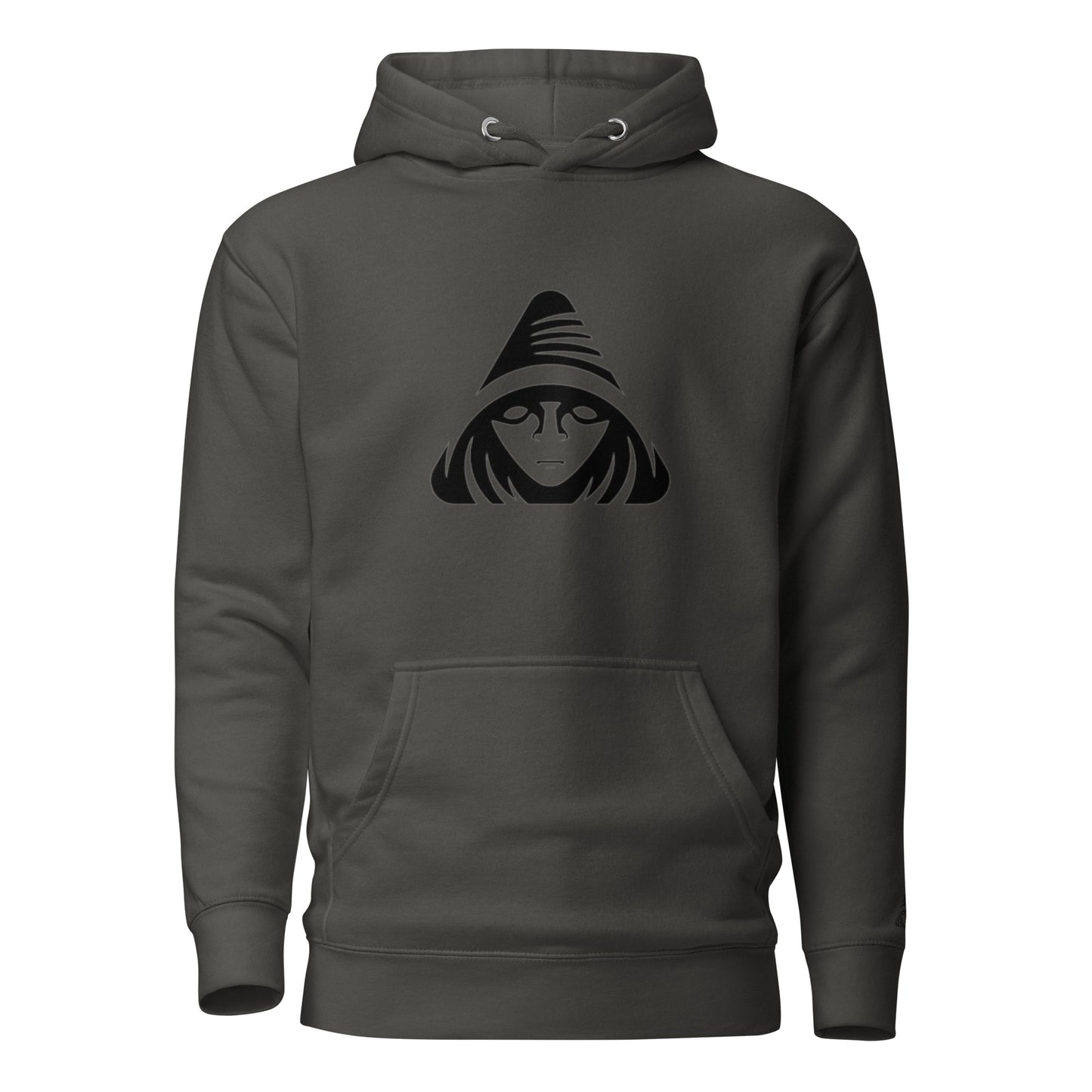 Signature Logo Series Premium Luxury Pullover Hoodie w/ Black Silent Order Apparel Brand Logo On The Front - Unisex - Signature Logo Series