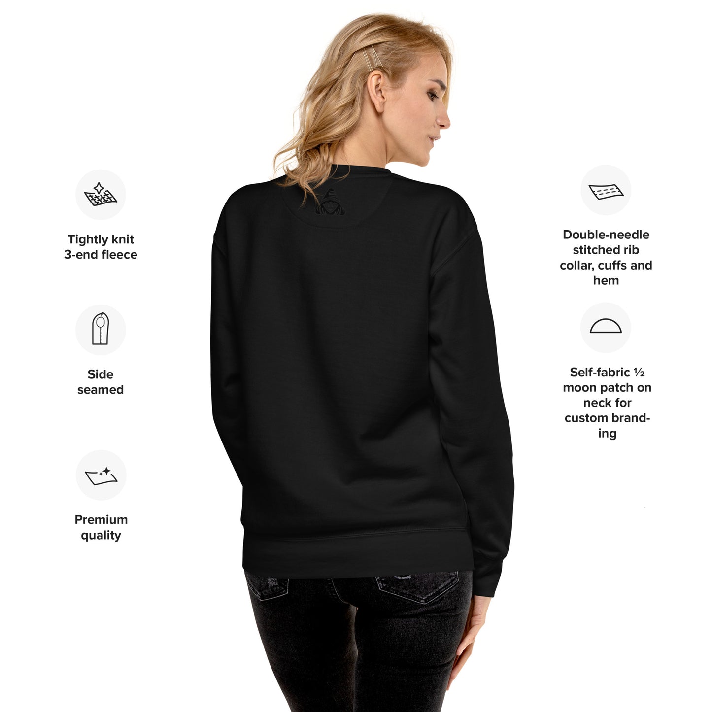 Muted Freedom Limited Edition Premium Luxury Series Front Graphic Sweatshirt - Red Logo Series - By Silent Order Apparel Brand - Unisex