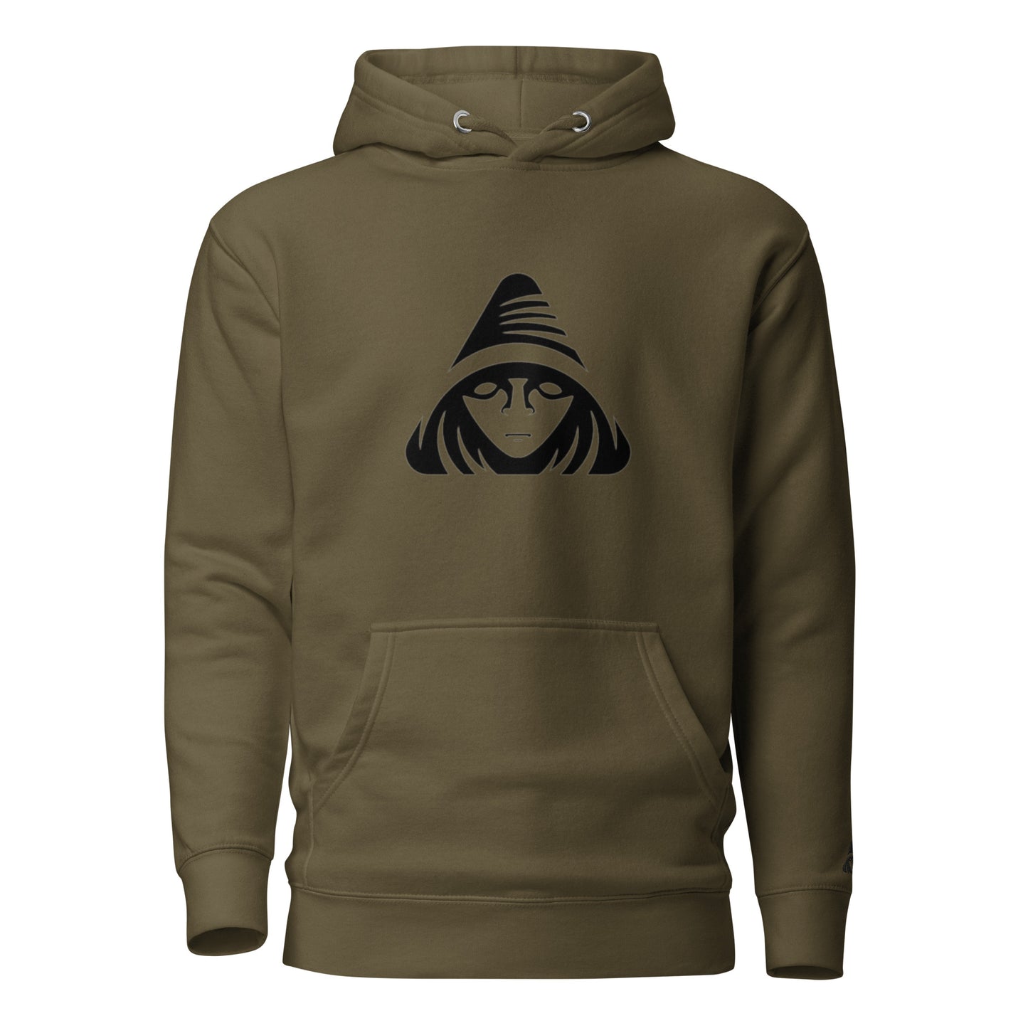 Signature Logo Series Premium Luxury Pullover Hoodie w/ Black Silent Order Apparel Brand Logo On The Front - Unisex - Signature Logo Series